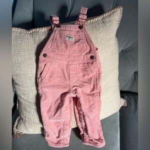 OshKosh B'gosh Pink Corduroy Overalls